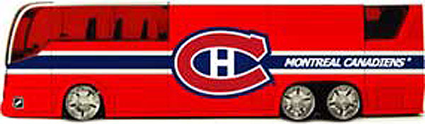 Montreal Canadiens NHL Top Dog 1:64 Tour Bus