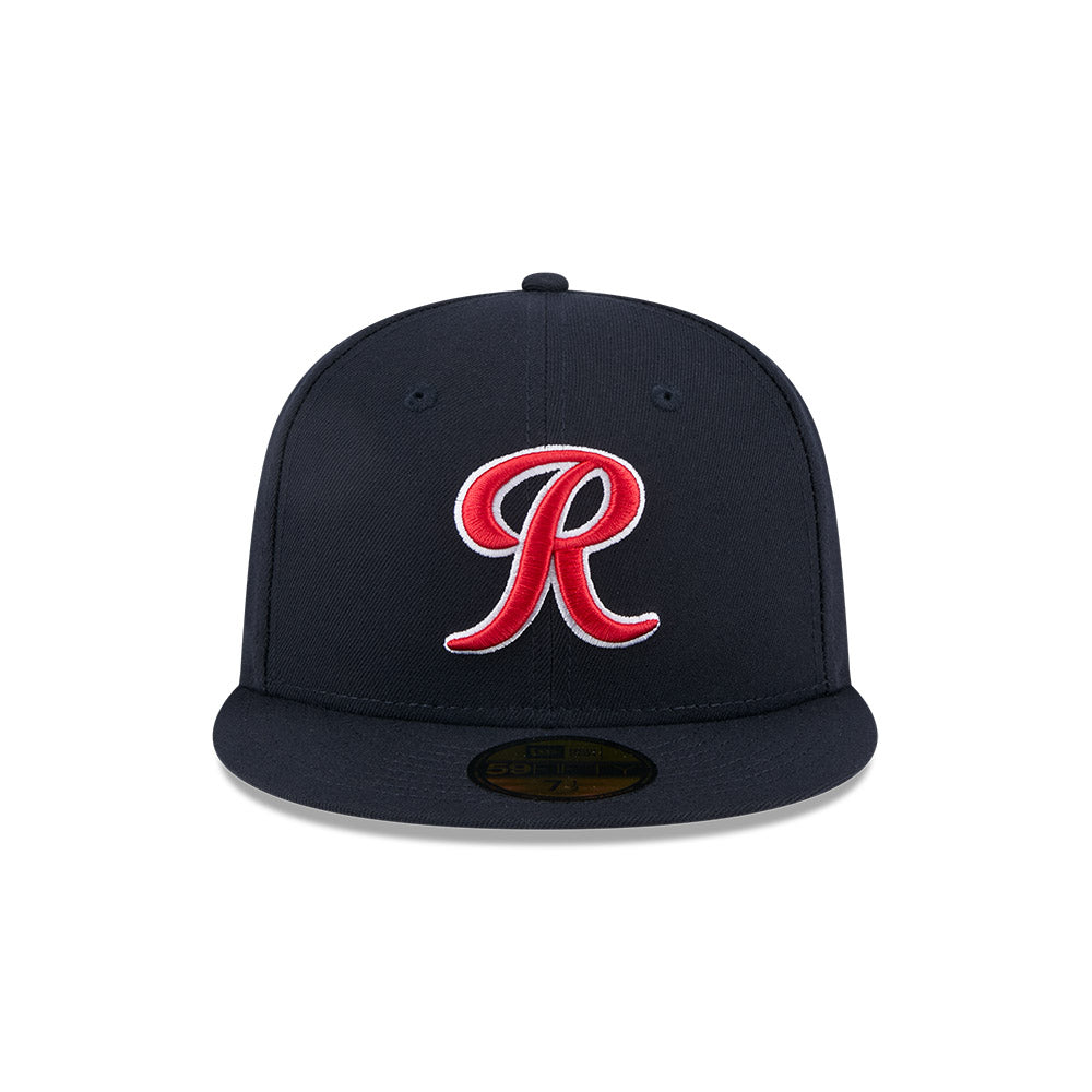 Tacoma Rainiers MiLB New Era Men's Navy 59Fifty Alternate Authentic Collection Fitted Hat