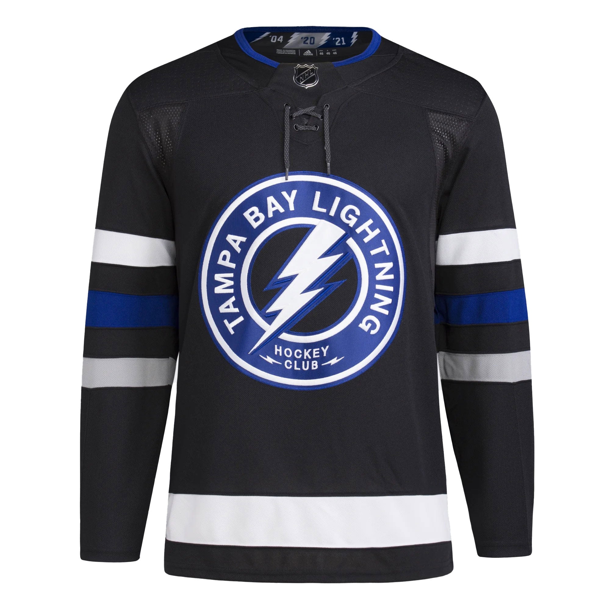 Maillot Tampa Bay Lightning NHL Adidas Primegreen Alternate Authentic Pro noir pour hommes