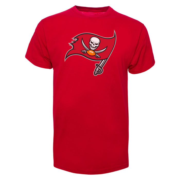 Tampa Bay Buccaneers NFL 47 Brand Men's Red Primary Logo Fan T-Shirt