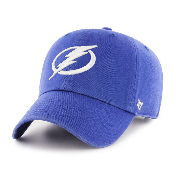 Tampa Bay Lightning NHL 47 Brand Men's Royal Clean Up Adjustable Hat