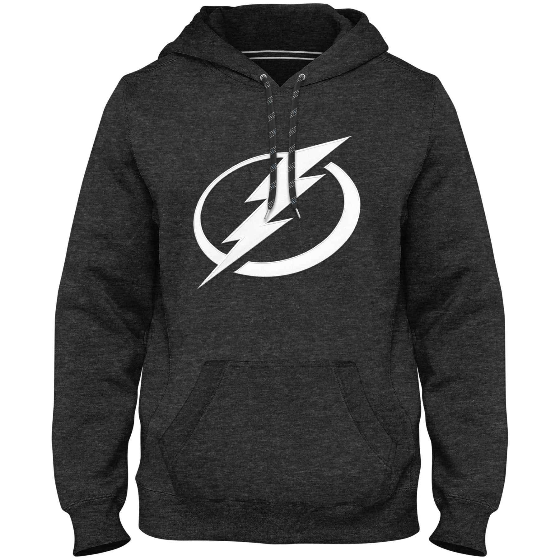 Tampa Bay Lightning NHL Bulletin Men's Charcoal Express Twill Logo Hoodie