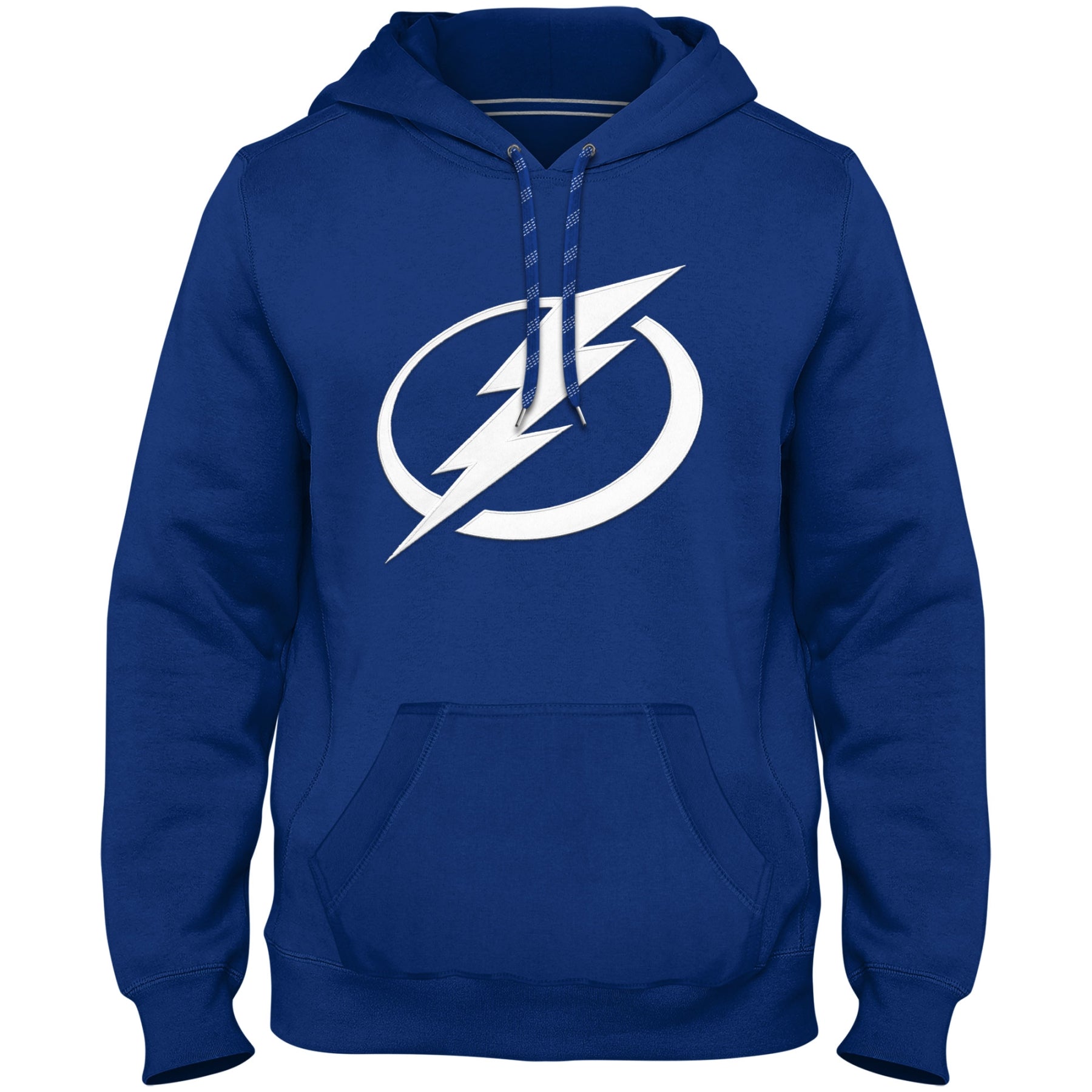 Tampa Bay Lightning NHL Bulletin Men's Royal Blue Express Twill Logo Hoodie