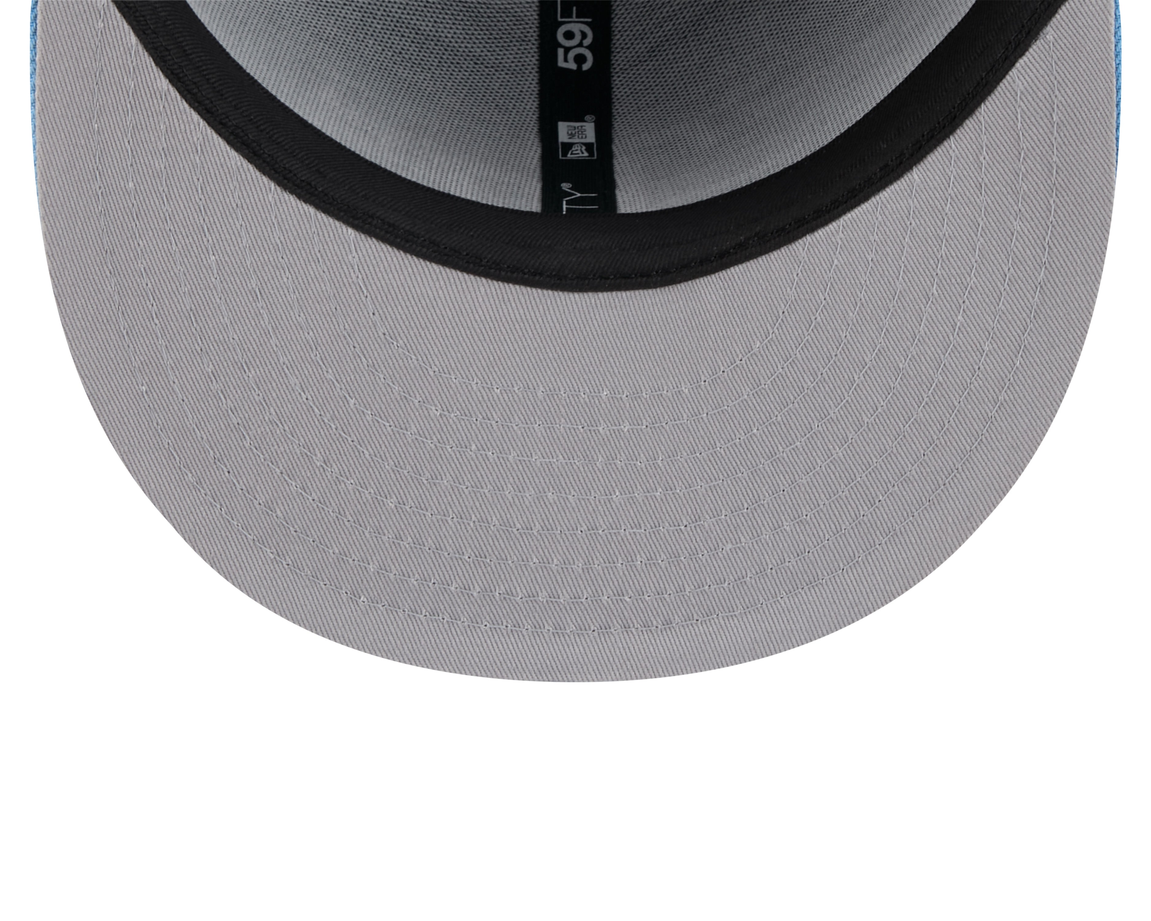 Tampa Bay Rays MLB New Era Men's Royal Blue 59Fifty Two Tone Pinstripe Fitted Hat