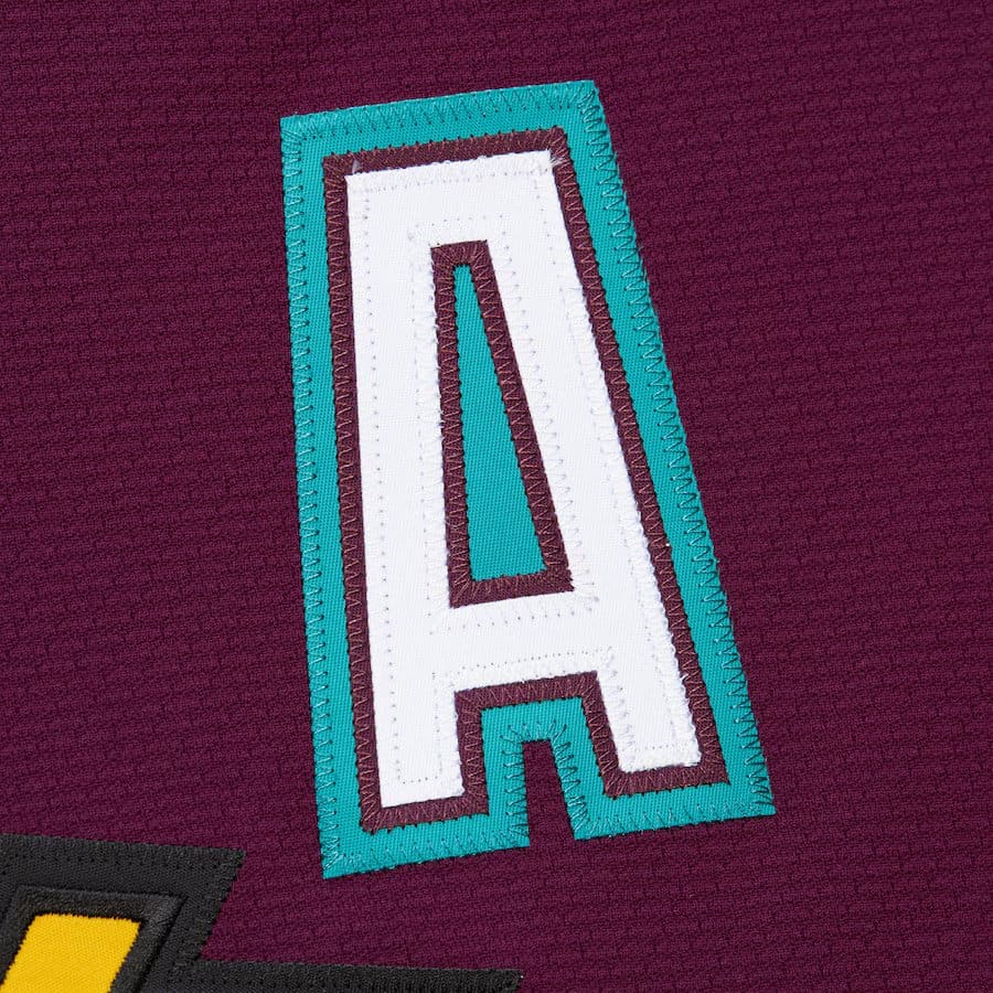 Teemu Selanne Anaheim Ducks NHL Mitchell & Ness Men's Purple 1996-97 Power Play Authentic Jersey