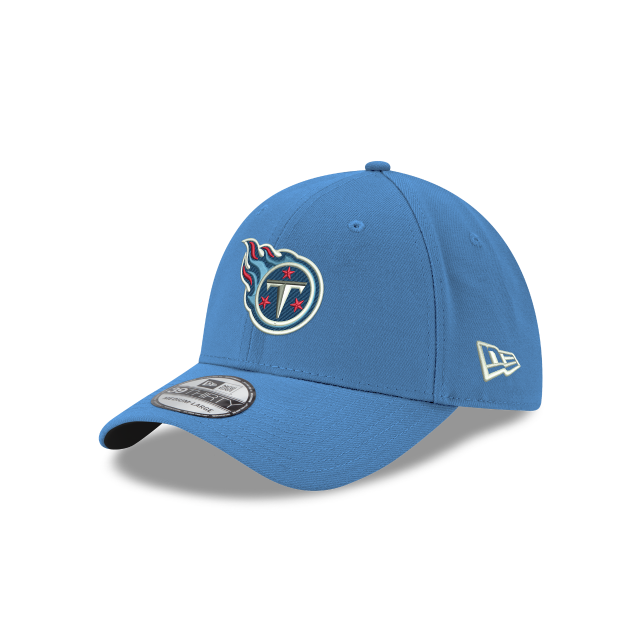 Casquette extensible classique bleu clair 39Thirty Team New Era des Tennessee Titans NFL pour hommes