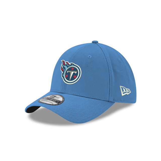 Tennessee Titans NFL New Era Men's Light Blue 39Thirty Team Classic Stretch Fit Hat
