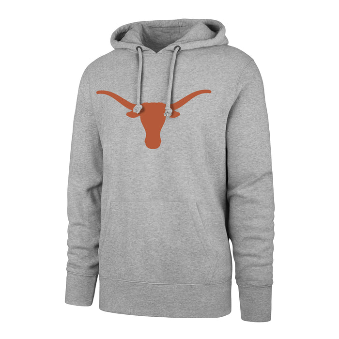 Texas Longhorns NCAA 47 Brand Men's Athletic Grey Imprint Headline Pullover Hoodie