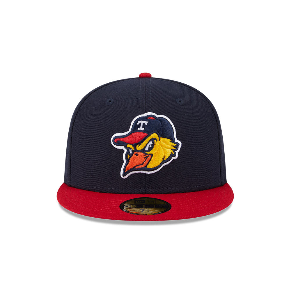 Toledo Mud Hens MiLB New Era Men's Navy/Red 59Fifty Authentic Collection Fitted Hat