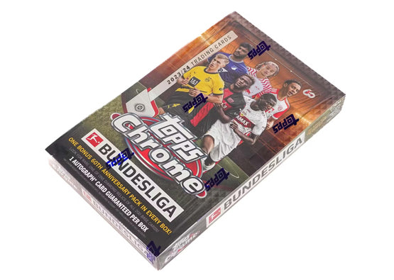 Coffret de loisirs de football chromé Topps Bundesliga 23-2024