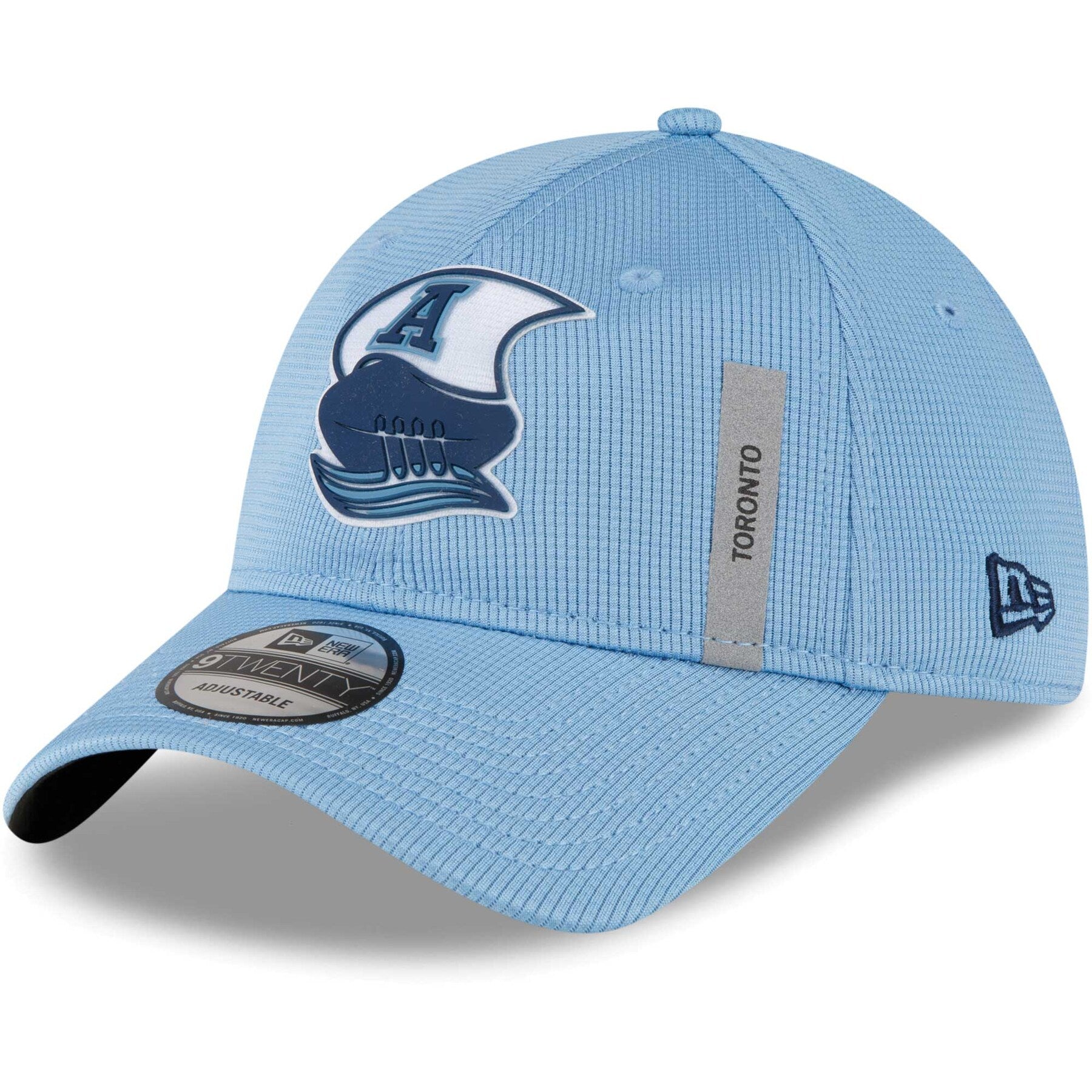 Toronto Argonauts CFL New Era Men's Light Blue 9Twenty Sideline Adjustable Hat