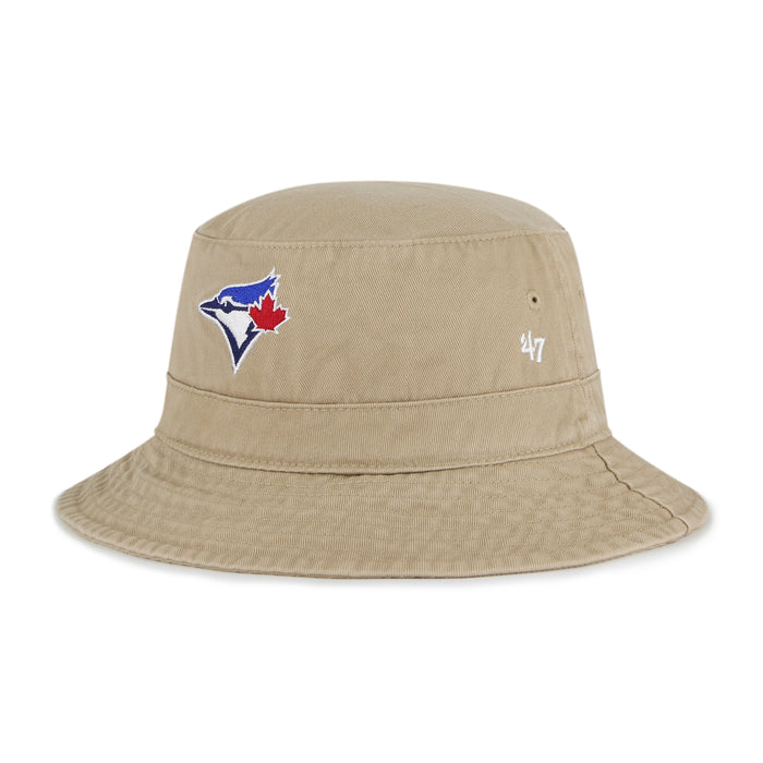 Toronto Blue Jays MLB 47 Brand Men's Khaki Bucket Hat