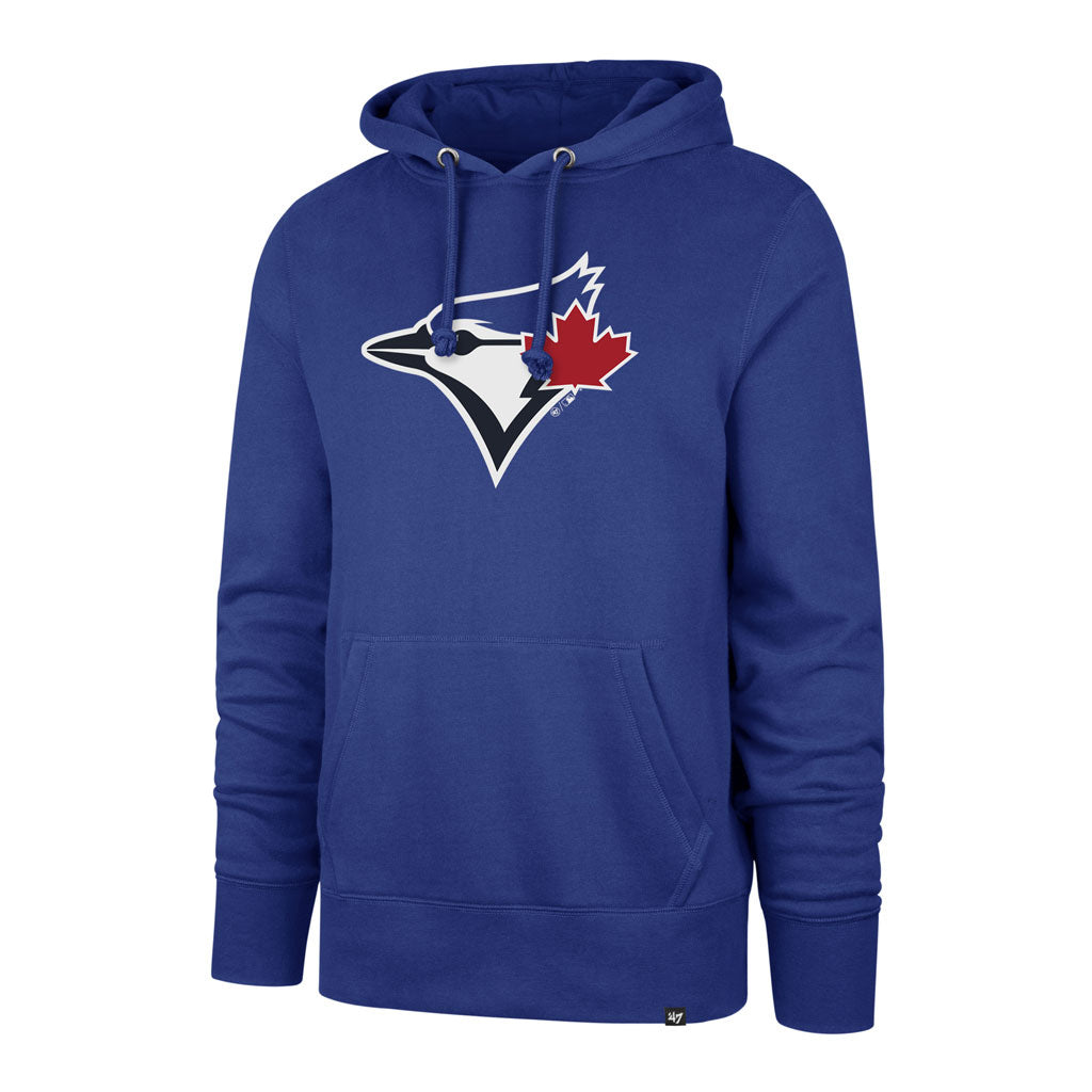 Toronto Blue Jays MLB 47 Brand Men's Royal Imprint Headline Pullover Hoodie