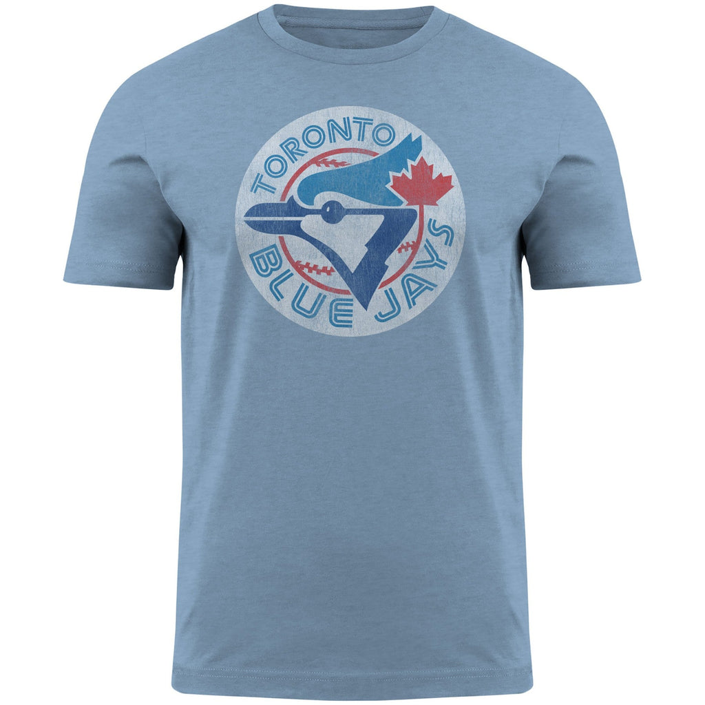 Bulletin MLB Men's Toronto Blue Jays Natural logo T-Shirt Large