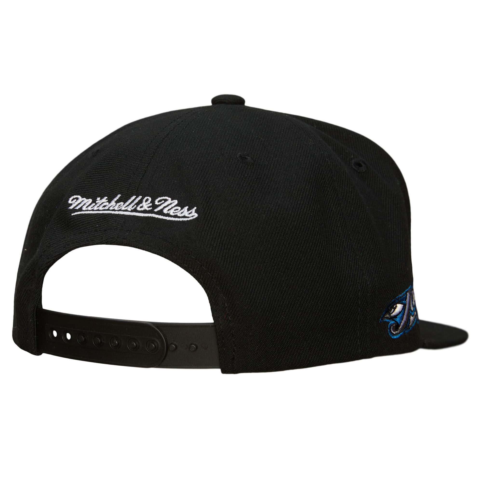 Toronto Blue Jays MLB Mitchell & Ness Mens Black Evergreen Snapback