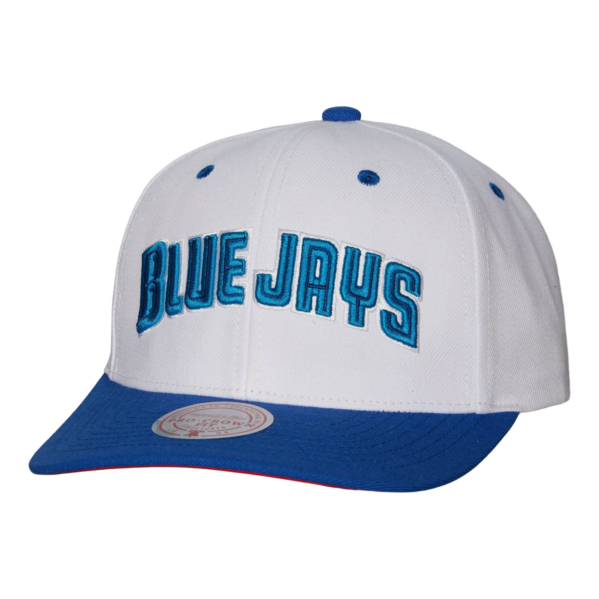 Toronto Blue Jays MLB Mitchell & Ness Mens White Evergreen Snapback