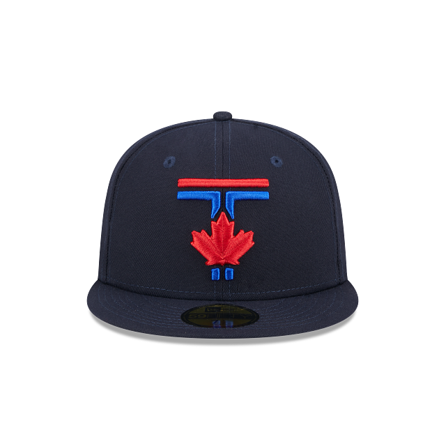 Toronto Blue Jays MLB New Era Men's Navy 59Fifty 2024 City Connect Fitted Hat