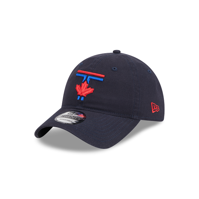 Toronto Blue Jays MLB New Era Casquette réglable bleu marine 9Twenty 2024 City Connect pour hommes