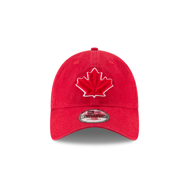 Toronto Blue Jays MLB New Era Men's Red 9Twenty Alternate Core Classic Adjustable Hat