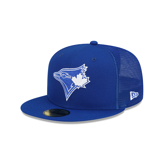 Toronto Blue Jays MLB New Era Men's Royal 59Fifty BP Trucker Fitted Hat