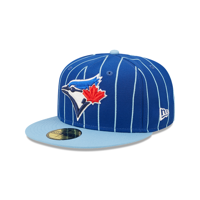 Casquette ajustée bleu royal 59Fifty Birdcage MLB New Era des Blue Jays de Toronto pour hommes