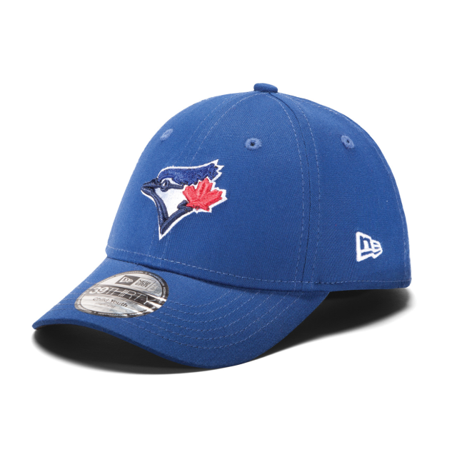 Casquette extensible bleu royal 39Thirty Tie Breaker New Era des Blue Jays de Toronto MLB