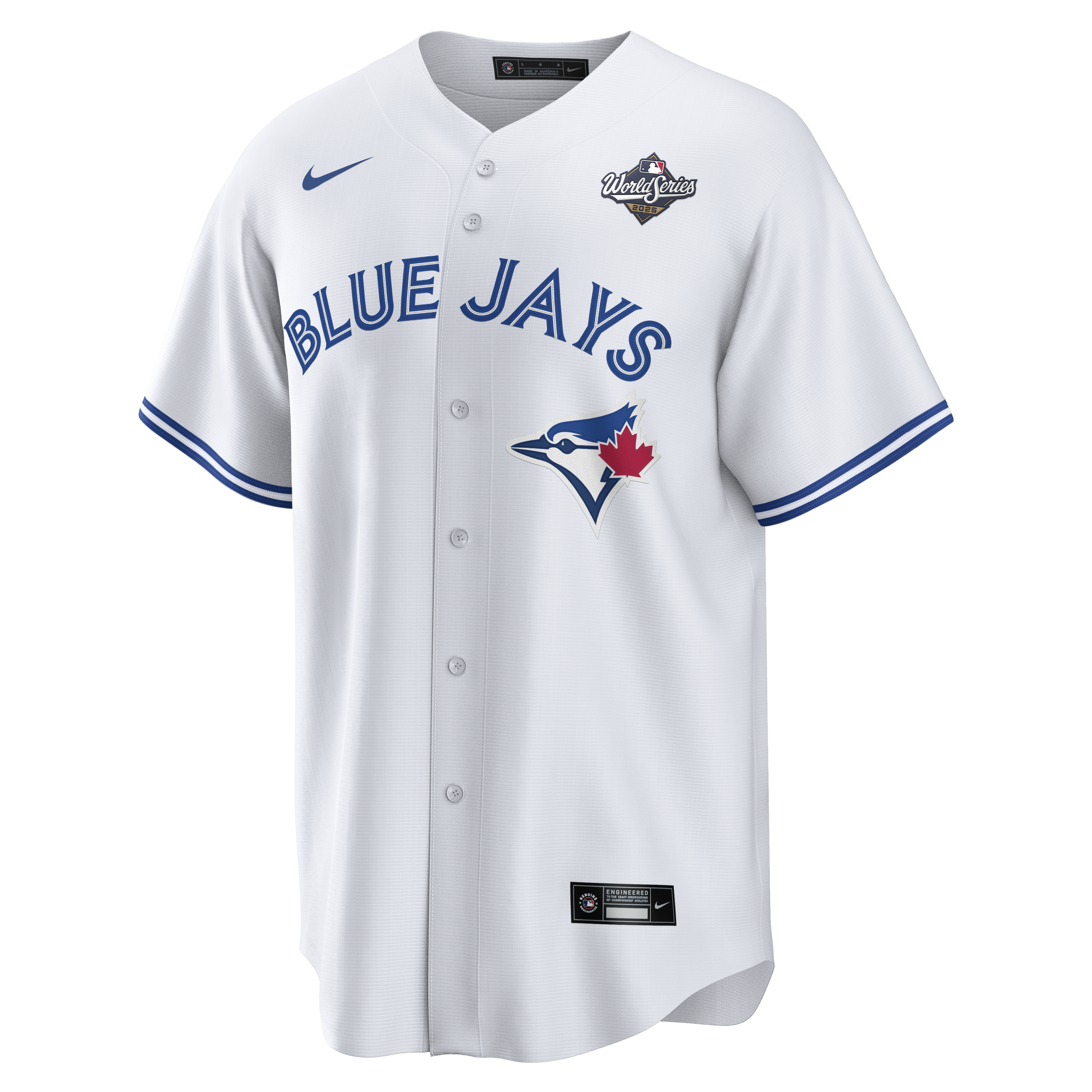 Toronto Blue Jays MLB Nike Men's White Home 2025 World Series Replica Jersey
