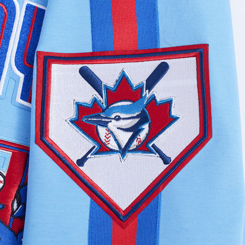 Toronto Blue Jays MLB Pro Standard Men's Light Blue Cooperstown Game Day Double Knit Jacket