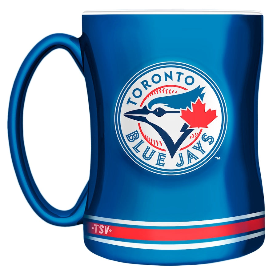 Tasse sculptée MLB TSV des Blue Jays de Toronto de 14 oz