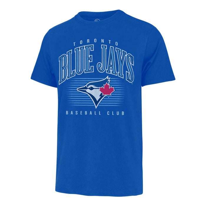 Toronto Blue Jays MLB 47 Brand Men's Royal Double Header T-Shirt