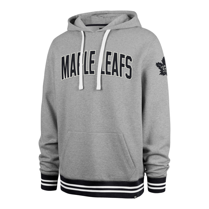 Toronto Maple Leafs NHL 47 Brand Men's Athletic Grey Eastport Hoodie