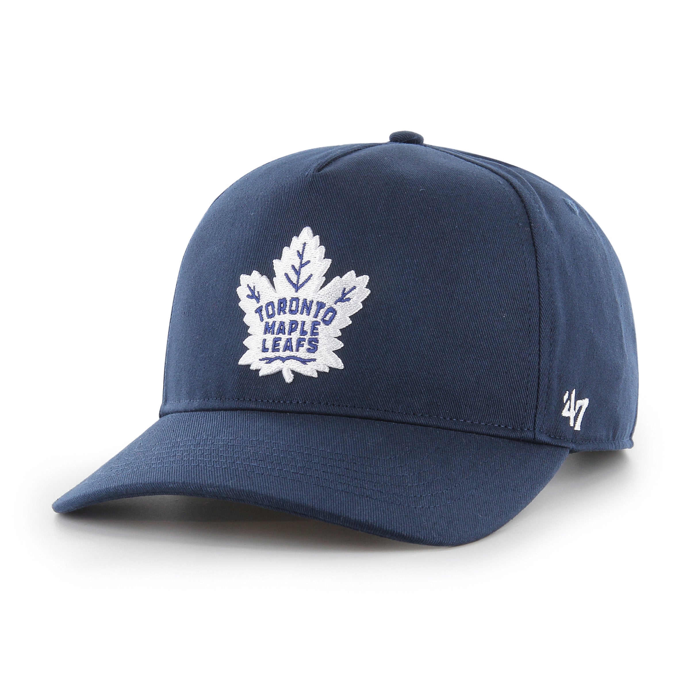 Casquette réglable bleu marine avec attelage pour hommes des Maple Leafs de Toronto NHL 47 Brand