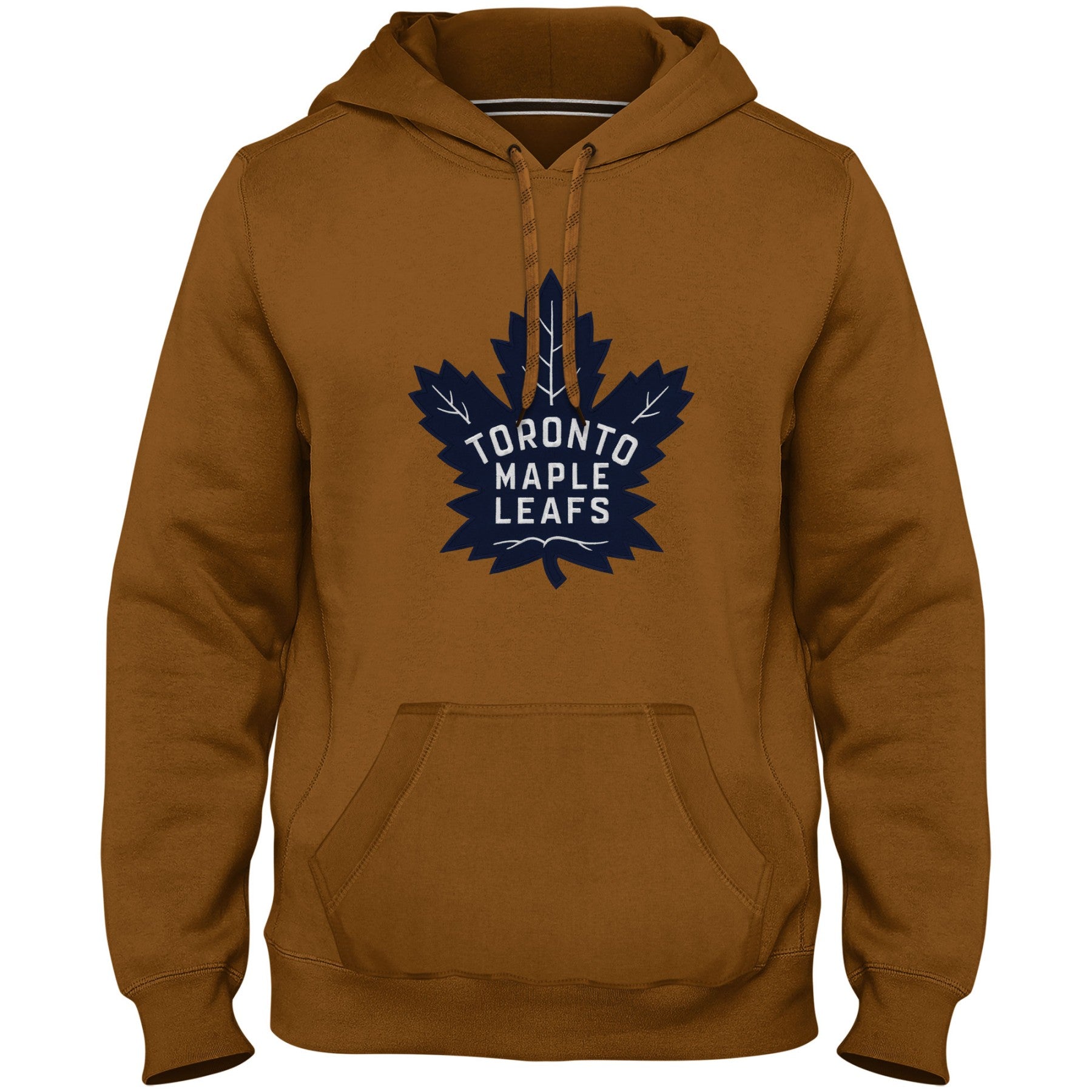 Toronto Maple Leafs NHL Bulletin Men's Dune Express Navy Twill Logo Hoodie