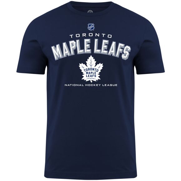 Toronto Maple Leafs NHL Bulletin Men's Navy Bevel T-Shirt