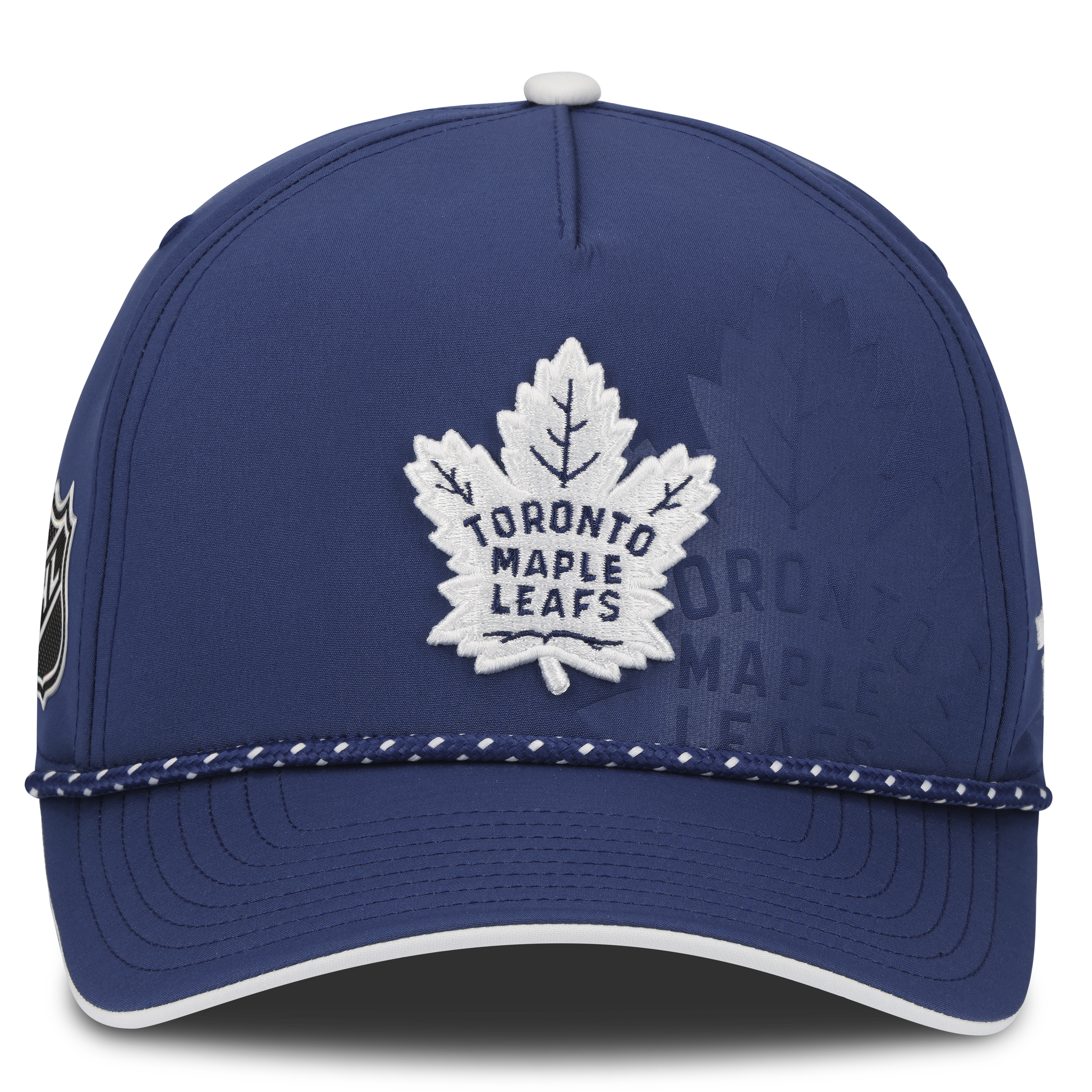 Toronto Maple Leafs NHL Fanatics Branded Men's Royal Blue 2026 Draft Authentic Pro A-Frame Adjustable Hat