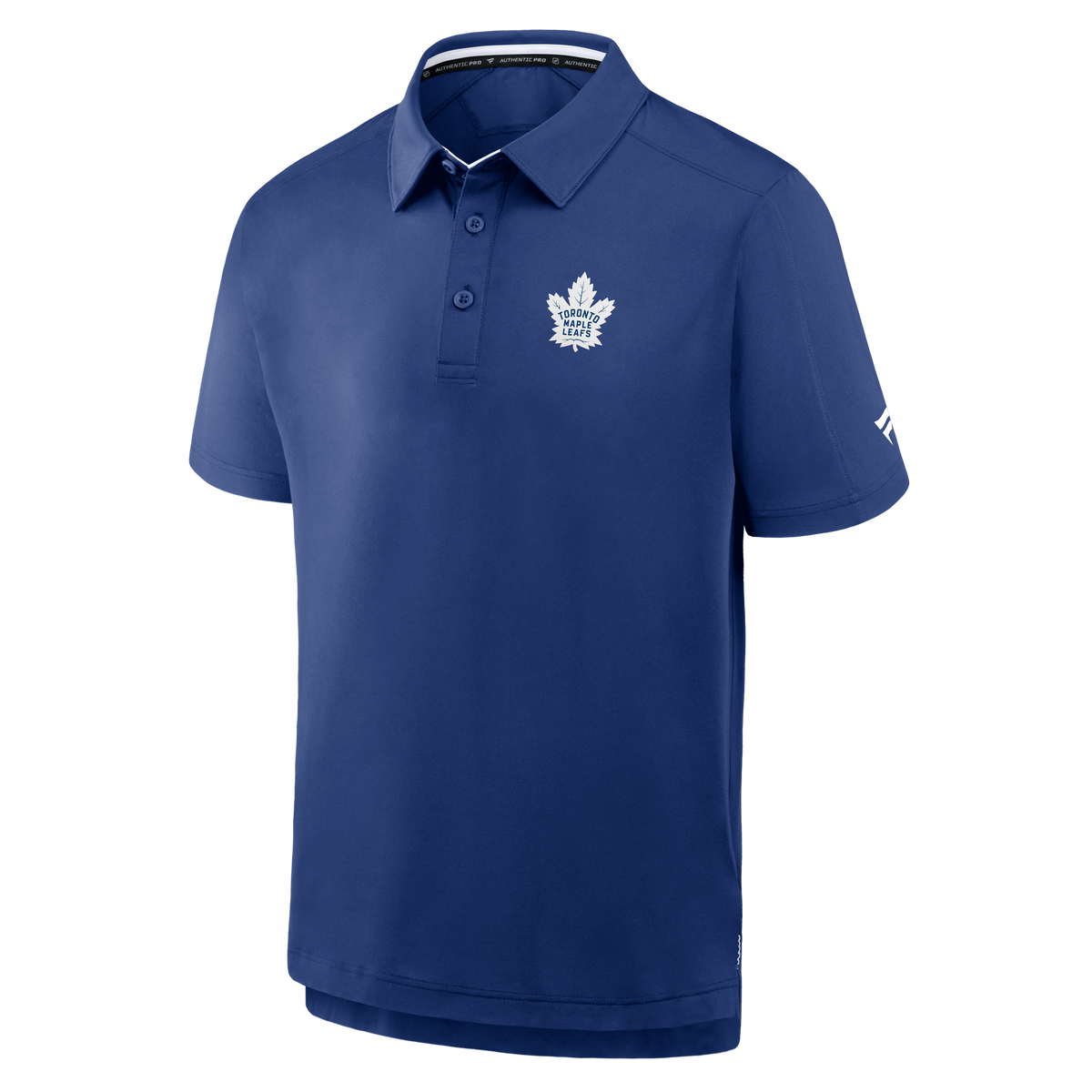 Toronto Maple Leafs NHL Fanatics Branded Men's Royal Blue Authentic Pro Polo T-Shirt