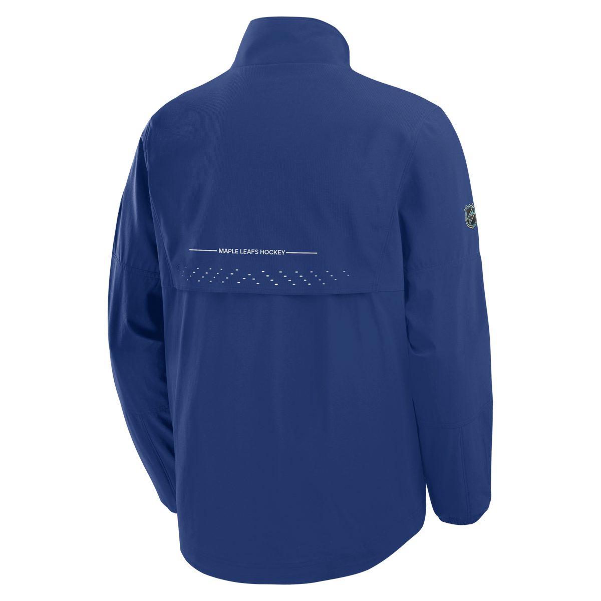 Toronto Maple Leafs NHL Fanatics Branded Men's Royal Blue Authentic Pro Rink Coaches Jacket