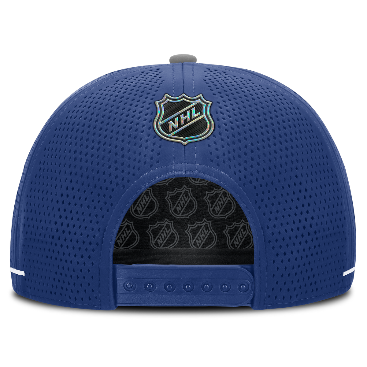 Toronto Maple Leafs NHL Fanatics Branded Men's Royal Blue Authentic Pro Rink Vented A-Frame Snapback