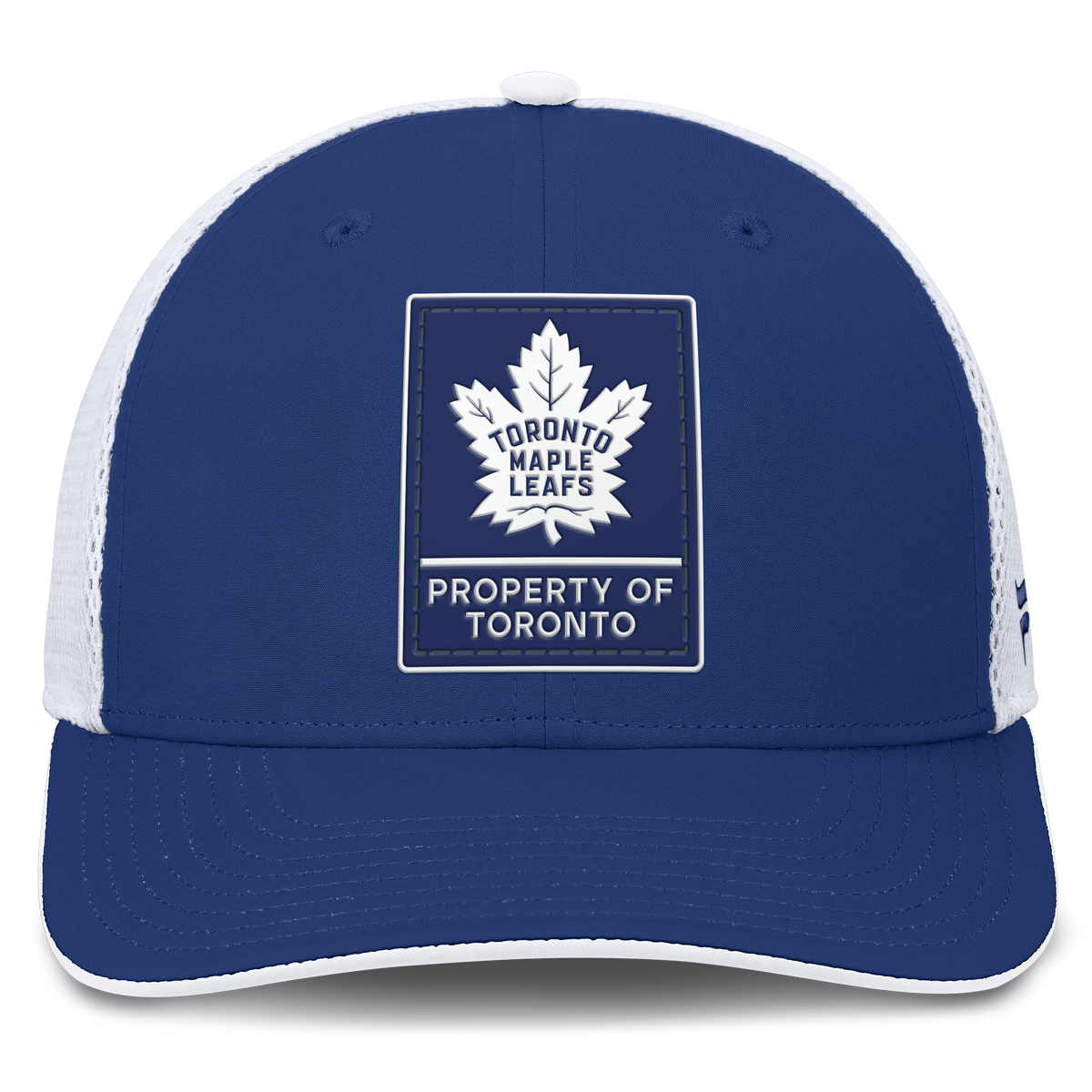 Toronto Maple Leafs NHL Fanatics Branded Men's Royal Blue Authentic Pro Train Trucker Snapback