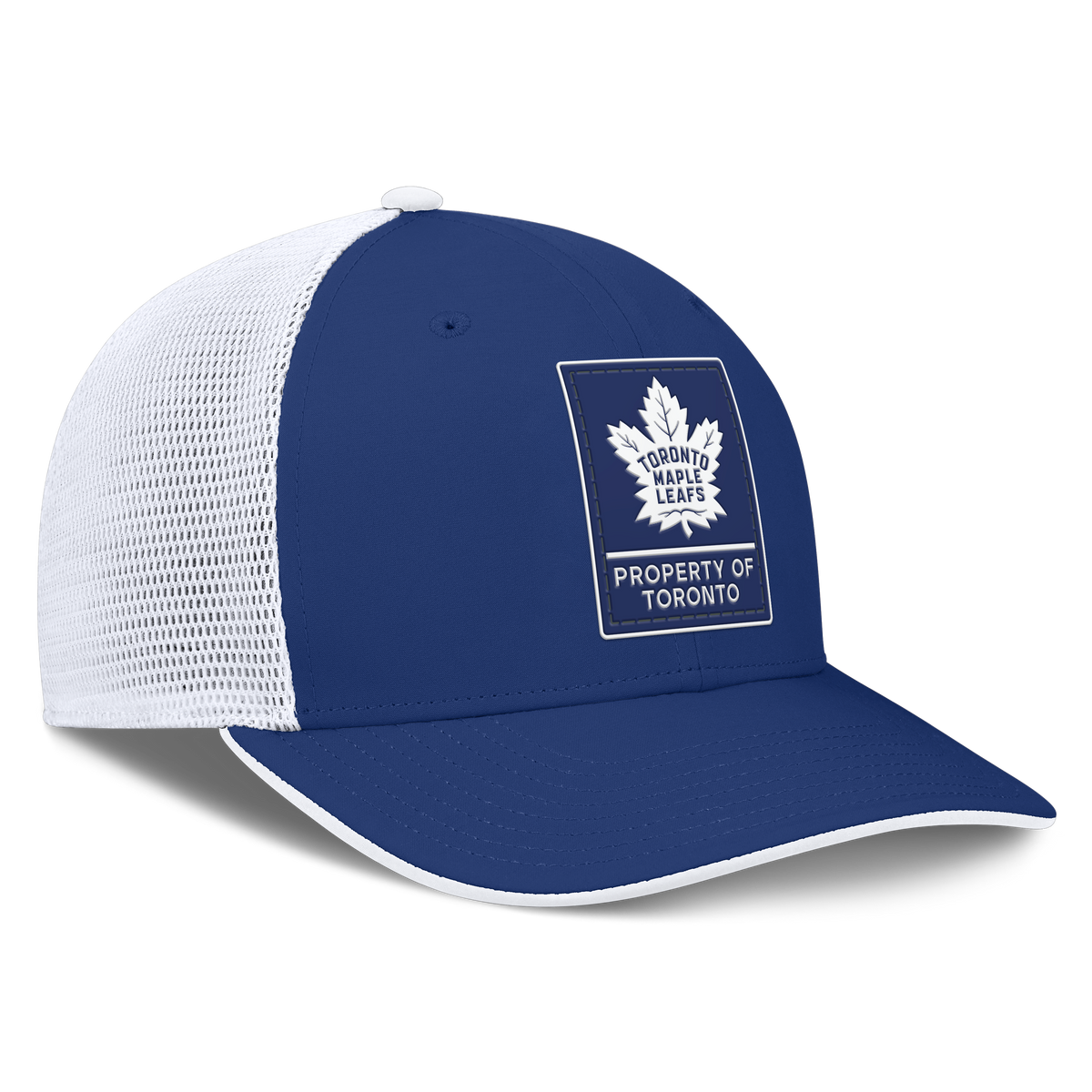 Toronto Maple Leafs NHL Fanatics Branded Men's Royal Blue Authentic Pro Train Trucker Snapback