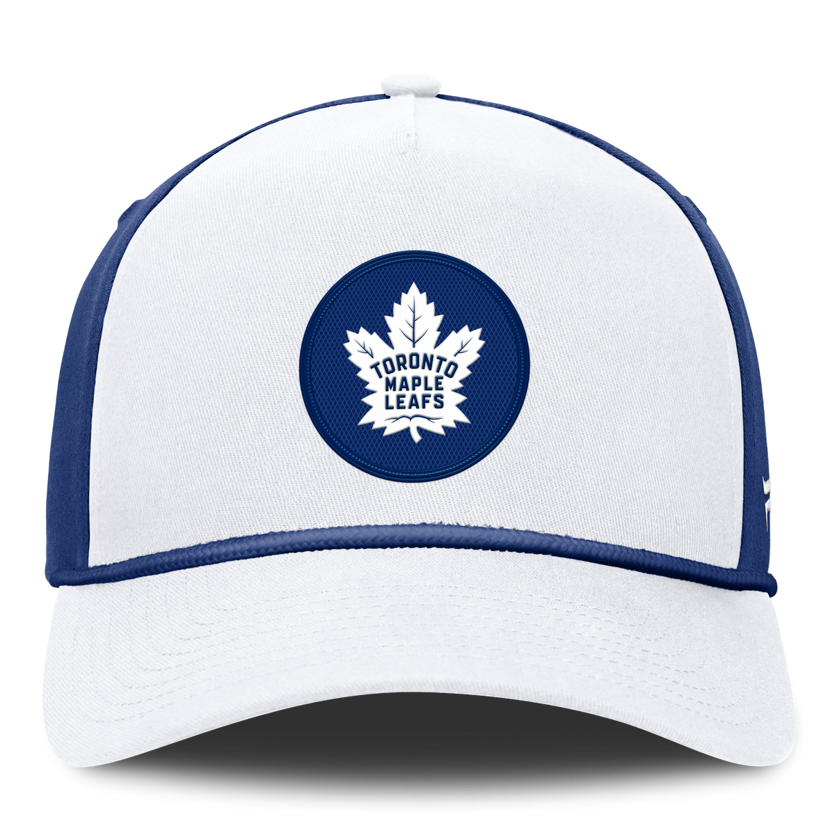 Toronto Maple Leafs NHL Fanatics Branded Men's Royal Blue/White Authentic Pro Rink A-Frame Snapback