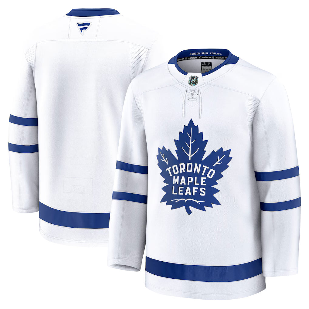 Toronto Maple Leafs NHL Fanatics Branded Men's White Premium Jersey