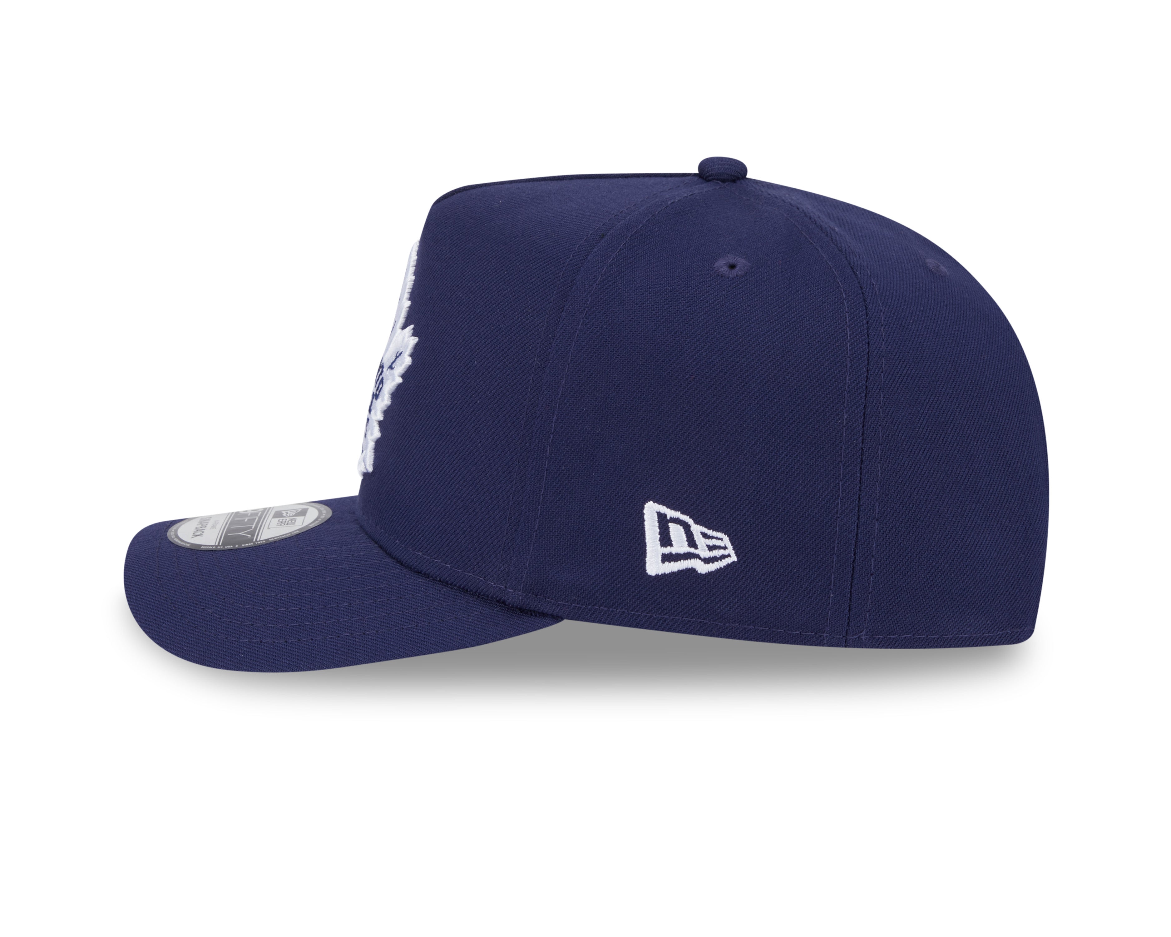 Casquette à visière ajustable A-Frame 9FIfty bleu royal pour homme des Maple Leafs de Toronto de la LNH de New Era