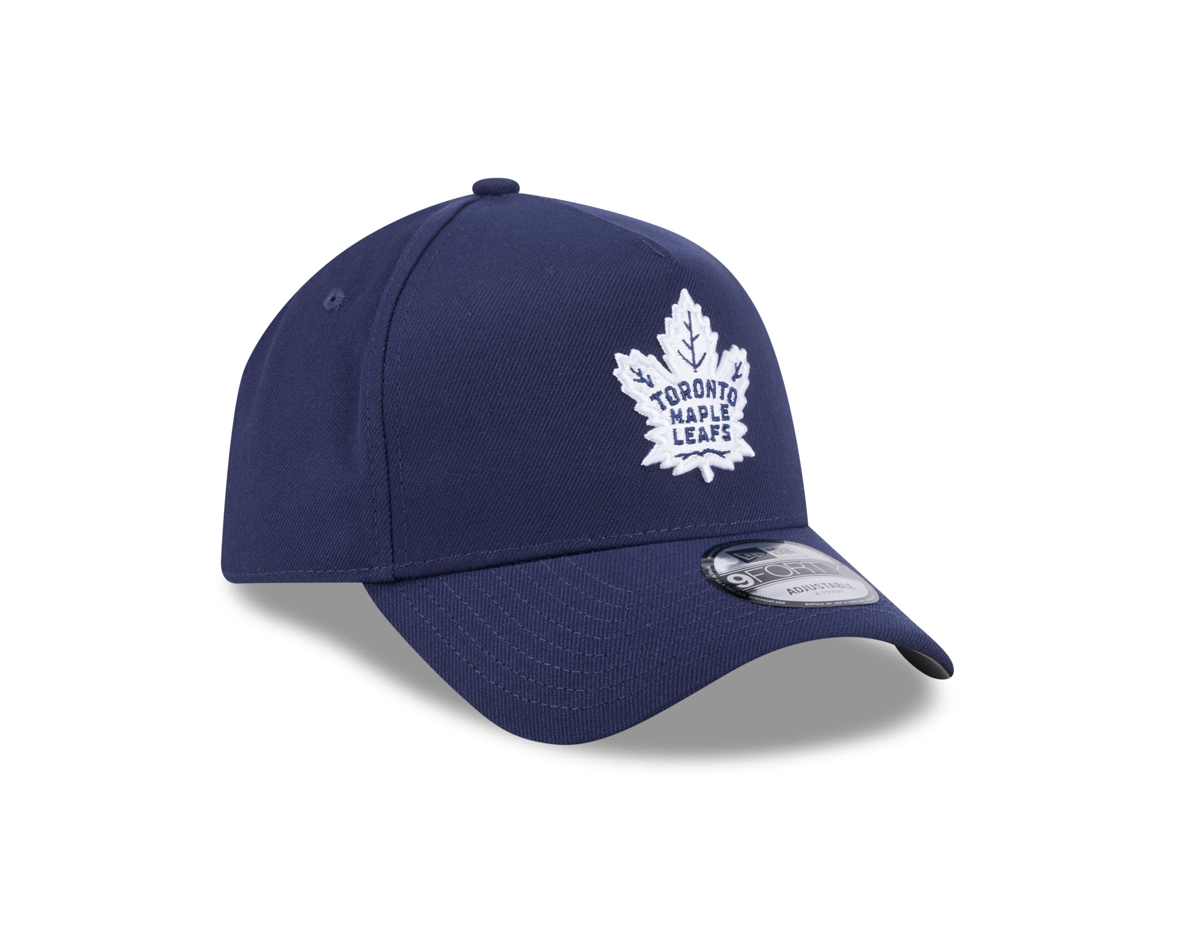 Casquette ajustable 9Forty A-Frame bleu royal pour homme des Maple Leafs de Toronto de la LNH de New Era