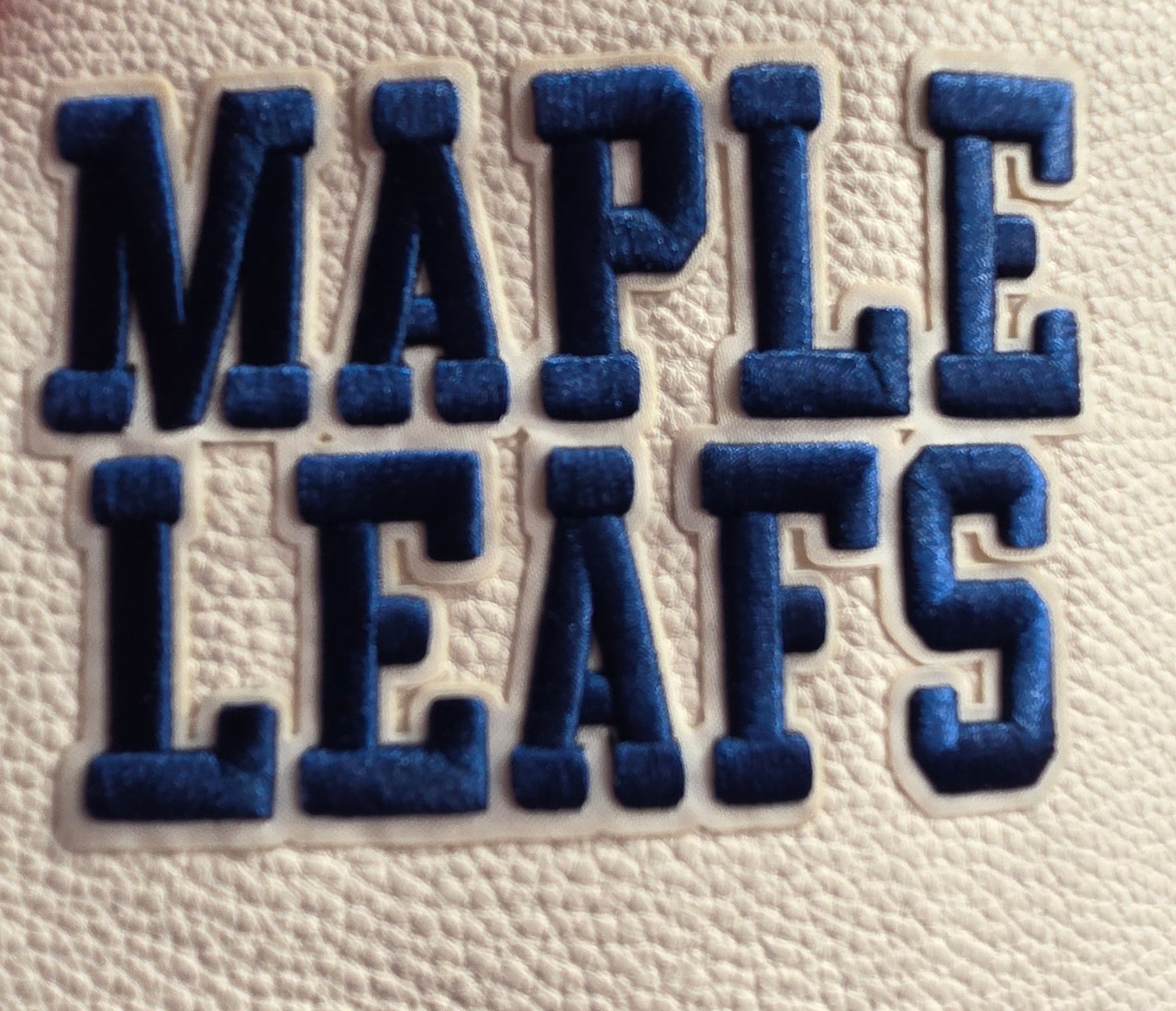 Toronto Maple Leafs NHL Pro Standard Men's Royal Blue/White City Arch Wool Varsity Jacket