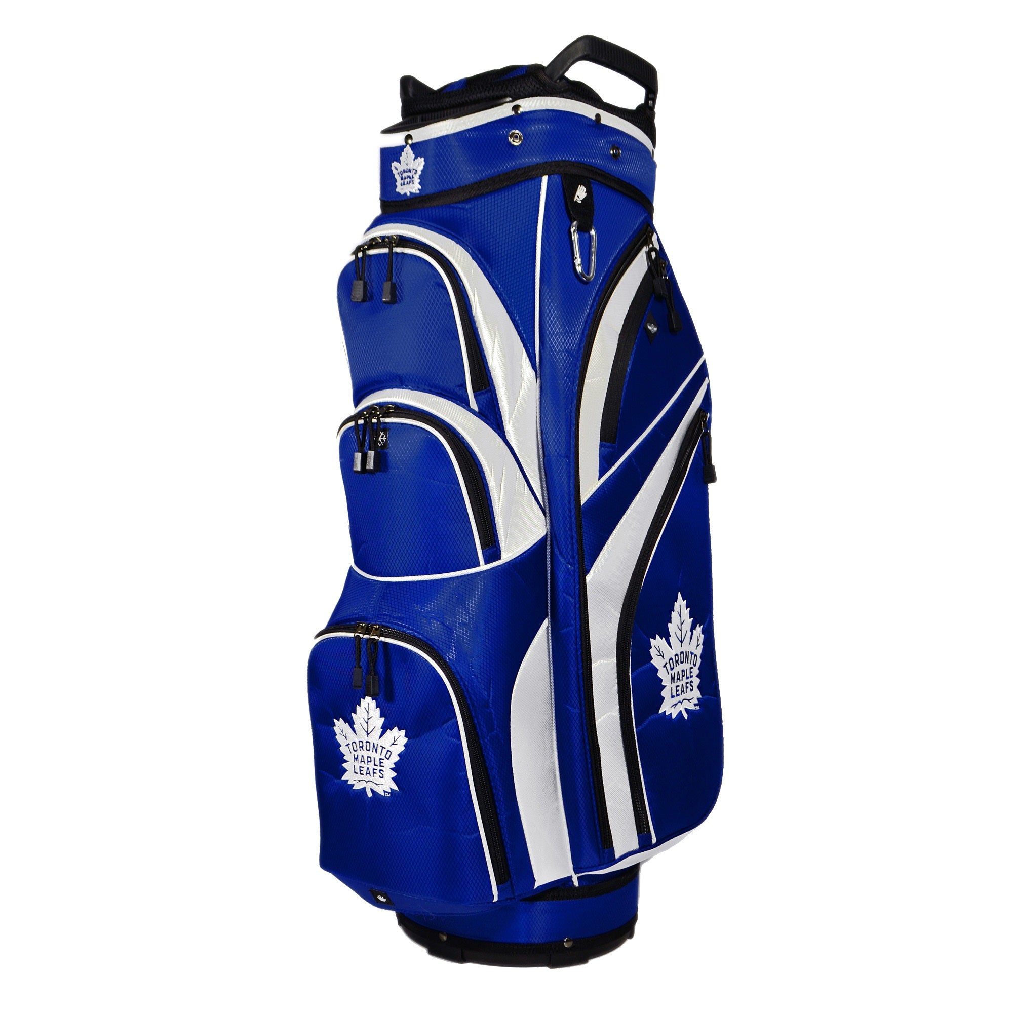 Sac de chariot de golf bleu royal/blanc NHL des Maple Leafs de Toronto