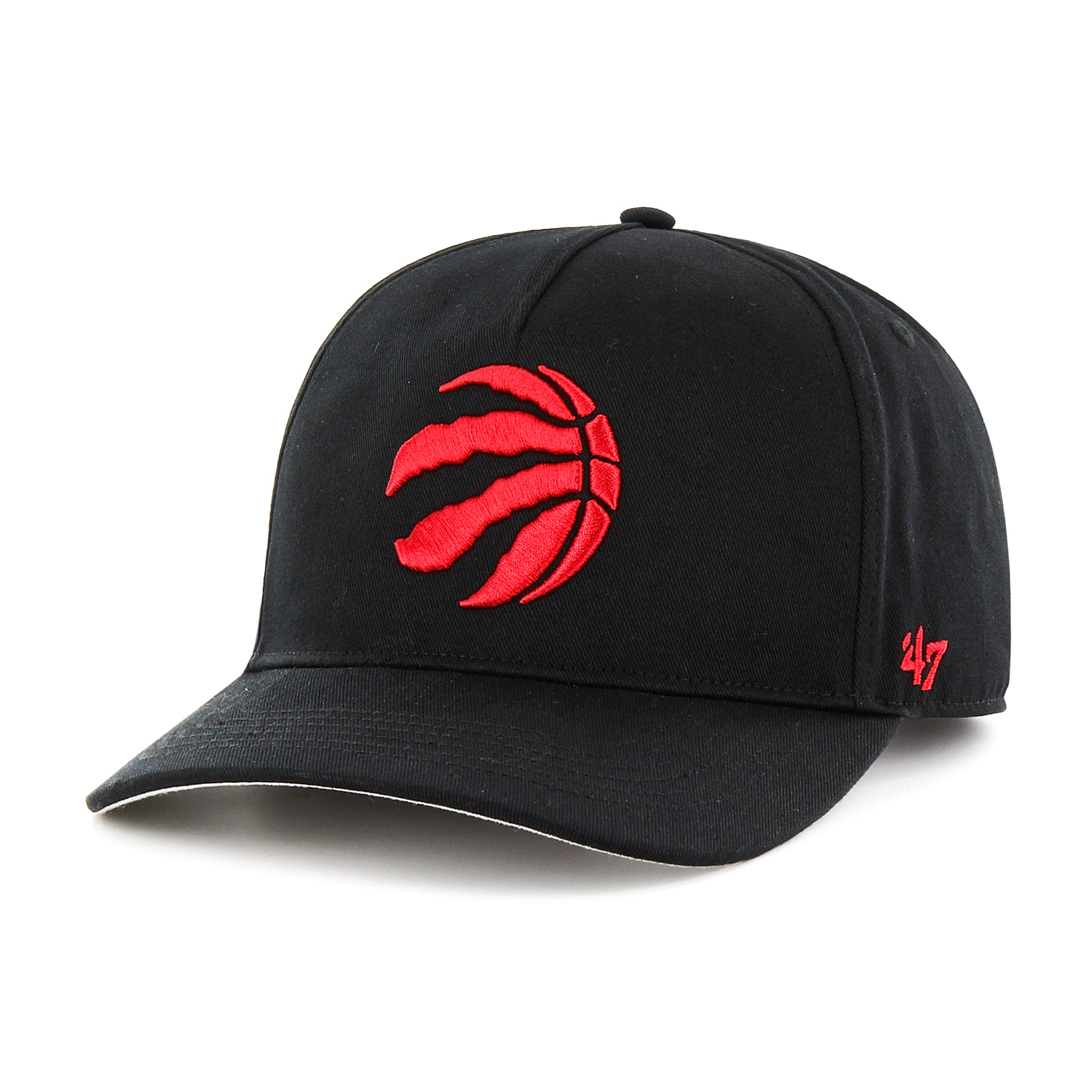 Casquette réglable noire avec attelage pour hommes de la marque NBA 47 des Raptors de Toronto