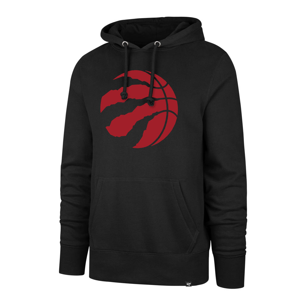 Toronto Raptors NBA 47 Brand Men's Black Imprint Headline Pullover Hoodie