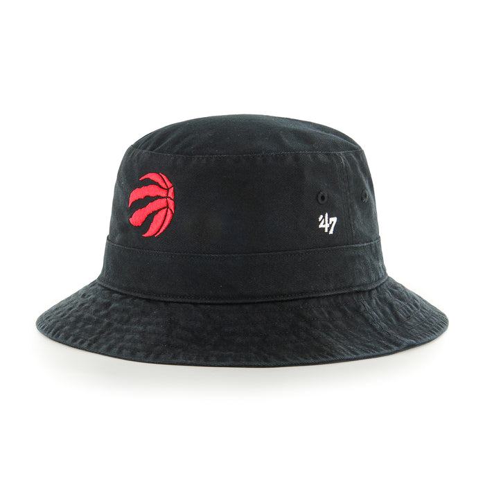 Toronto Raptors NBA 47 Brand Men's Black Primary Bucket Hat