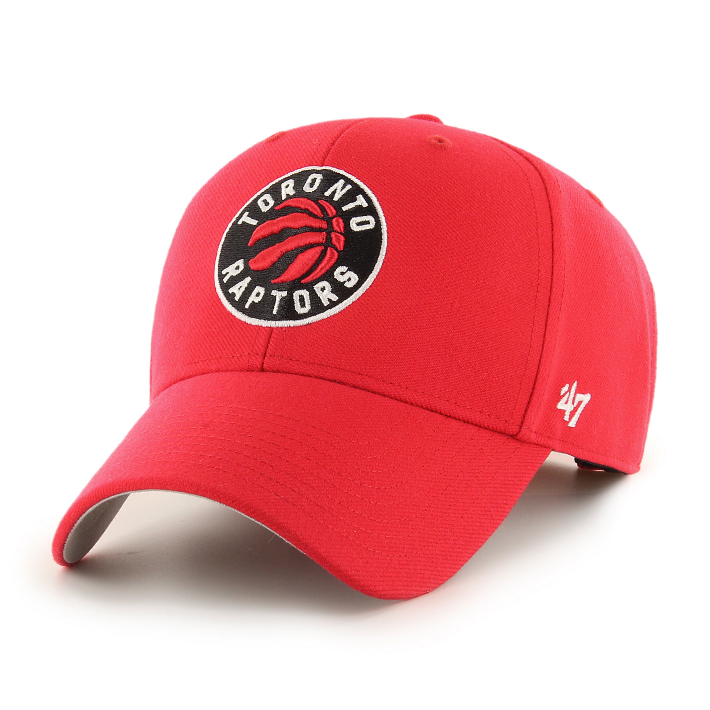 Toronto Raptors NBA 47 Brand Men's Red MVP Adjustable Hat